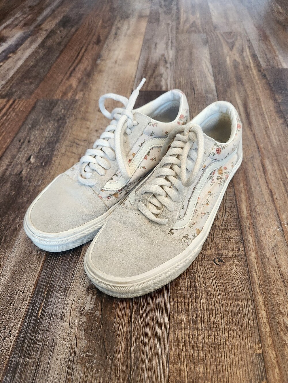 Vans Floral Print Sneakers